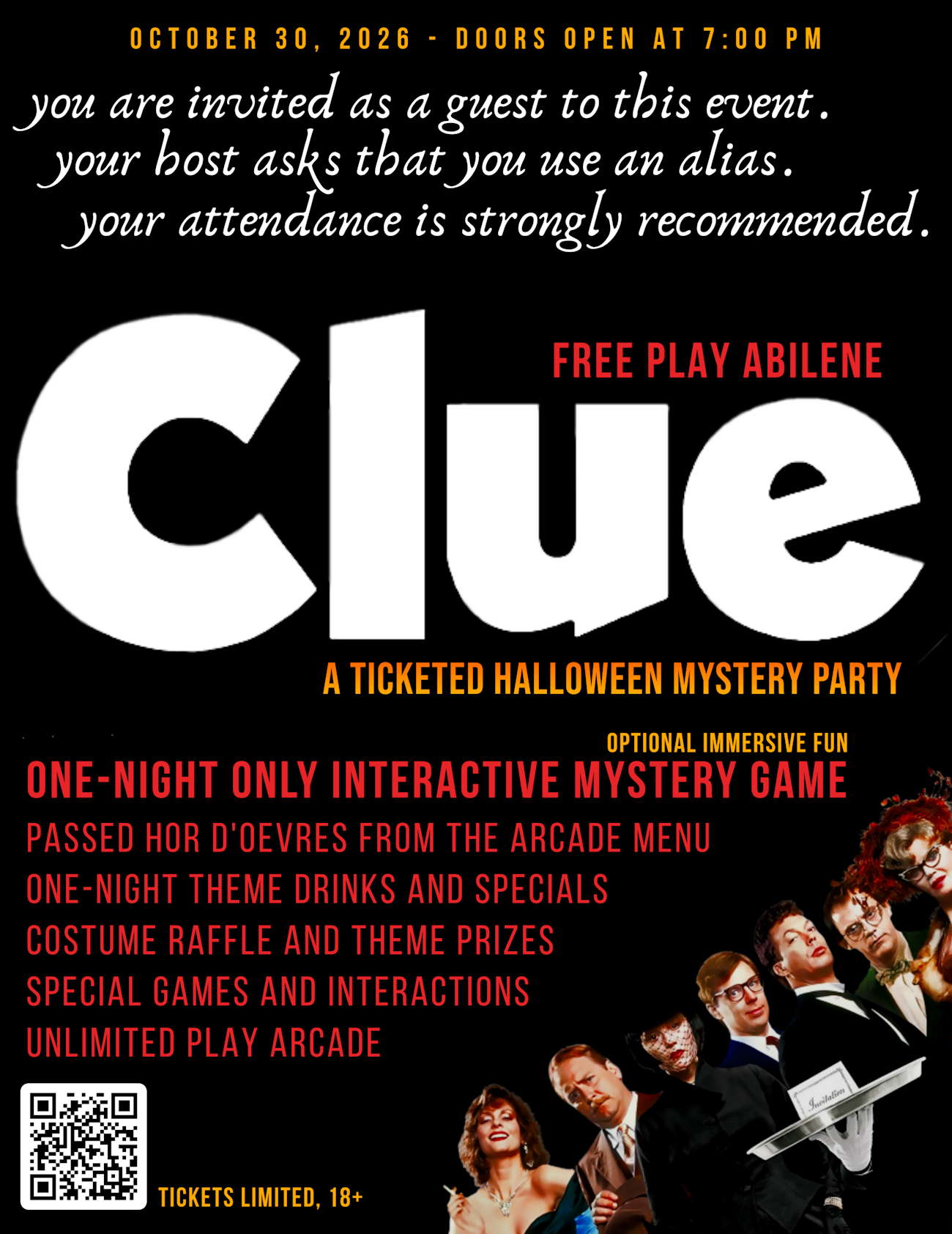 Free Play Abilene Halloween Tickets