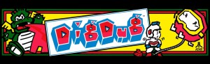 dig-dug marquee