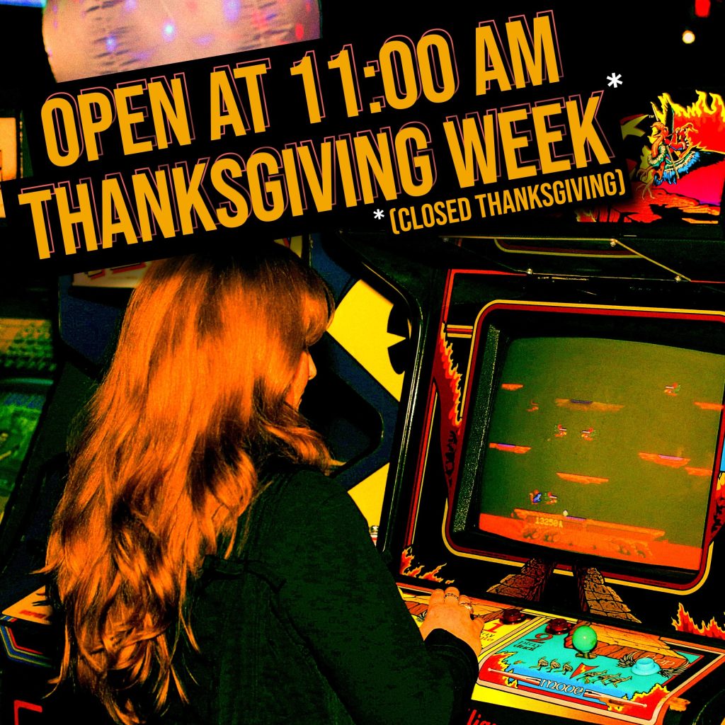 Thanksgiving Hours